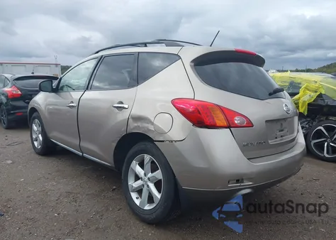 2009 Nissan Murano Sl z USA, uszkodzony, nr VIN JN8AZ18U09W022196